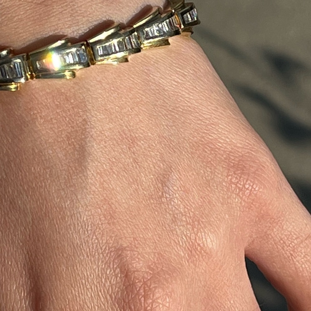 14k diamond bracelet